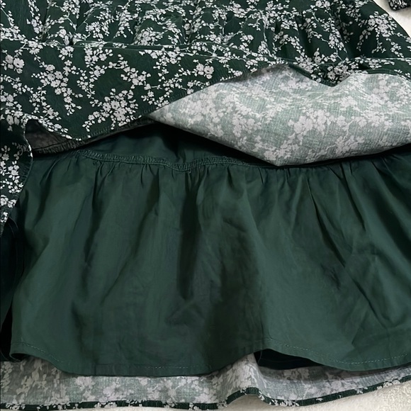 GAP Green Floral Kids Dress - Picture 4 of 11